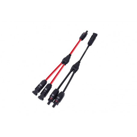 Kit conector splitter pentru cabluri solare, tip Y, conector MC4, IP67