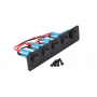 Panou control comutator comanda Barca/Auto, 5 butoane, 12-24V