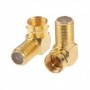 Adaptor F mama la F tata 90 grade gold