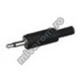 Mufa jack 3.5mm mono plastic