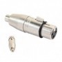Adaptor XLR mama - RCA mama