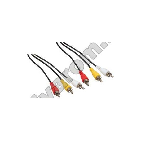 Cablu 3RCA la 3RCA 5m