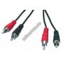 Cablu 2RCA la 2RCA 1,5m