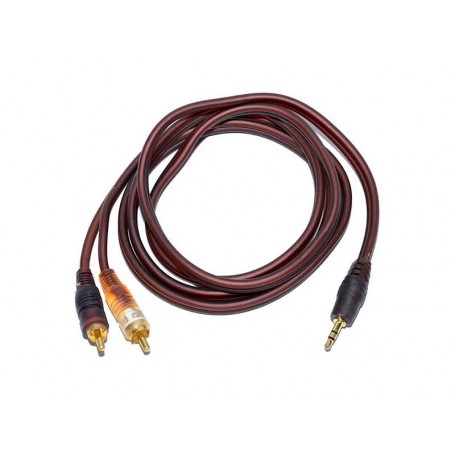 Cablu jack 3.5 stereo la 2rca tata 1.5m