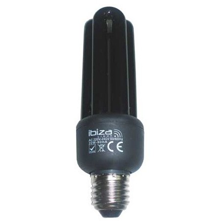 Bec economic E27 lumina neagra-UV 25W