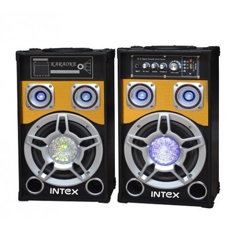 Set 2 boxe cu amplificare si MP3 Intex DJ801K