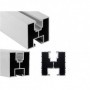Sina profil montaj panouri solare 40x40mm lungime 2400mm