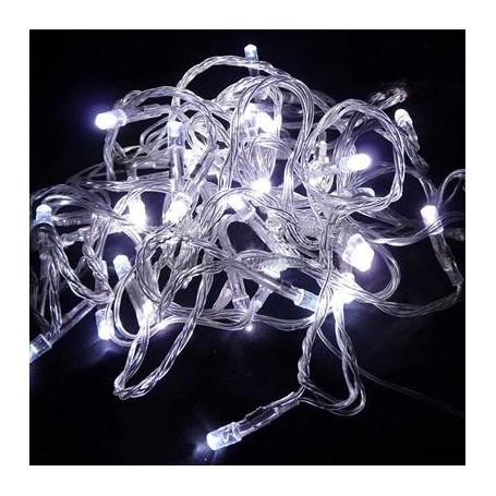 Instalatie pom 100 leduri albe