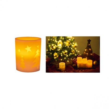 Lumanare din ceara cu led