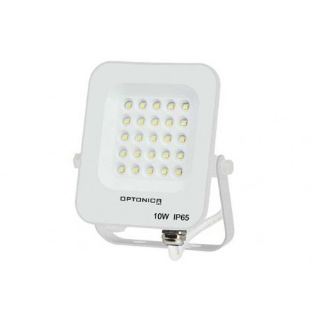 Proiector LED 10W 900 lm 6000K IP65 alb