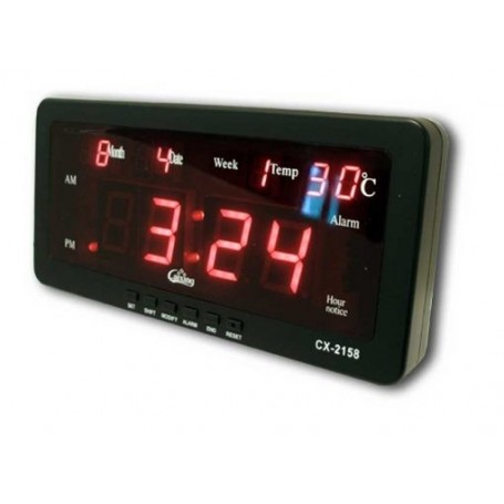 Ceas perete electronic cu led 2158