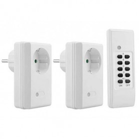 Adaptor 2xpriza cu telecomanda Alien Adaptor 2xpriza cu telecomanda Alien