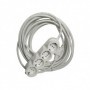 Prelungitor cauciucat bachelita 4cai 10m 3x1.5mm2 alb