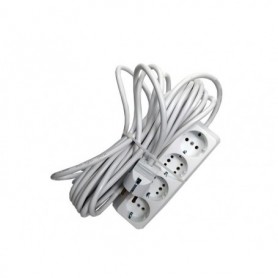 Prelungitor bachelita 4cai 10m 3x1.5mm2 alb Prelungitor bachelita 4cai 10m 3x1.5mm2 alb