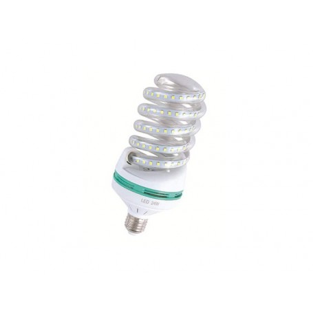 Bec leduri spiralat 5W E27 alb cald