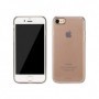 Carcasa TPU Iphone7 transparent gold