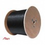 Cablu coaxial RG6 cu sufa negru rola 305m Alien