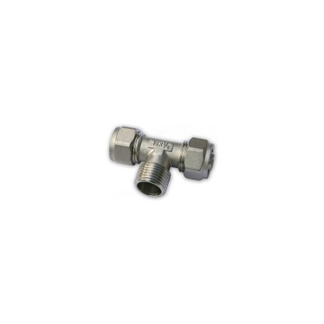 Teu pentru teava pexal de 1/2(piulita+fe+piulita)