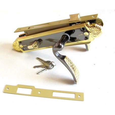 Broasca completa pe butuc galben antic de (85MMx40MM)