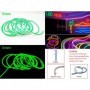 Neon decor auto 5m 12V verde