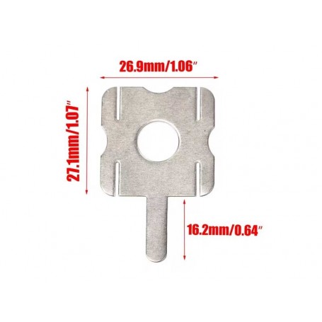 Clema nichel sudura in puncte 4x18650