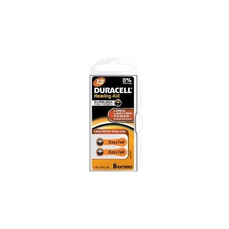 Set 6 baterii aparat auditiv 13 Duracell