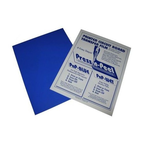 Folie realizare cablaje press-n-peel blue