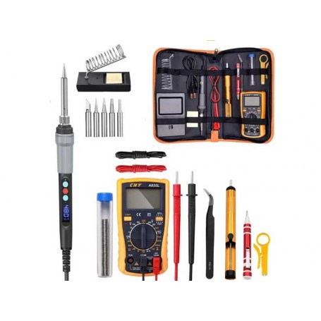 Trusa depanare letcon, multimetru si accesorii