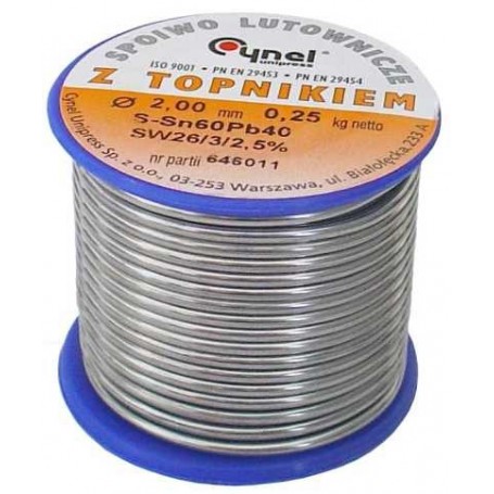 Fludor 250gr 2mm Cynel