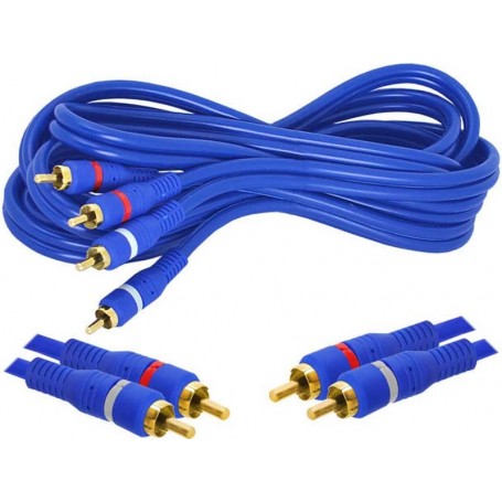 Cablu 2RCA-2RCA 5m OFC ecranat