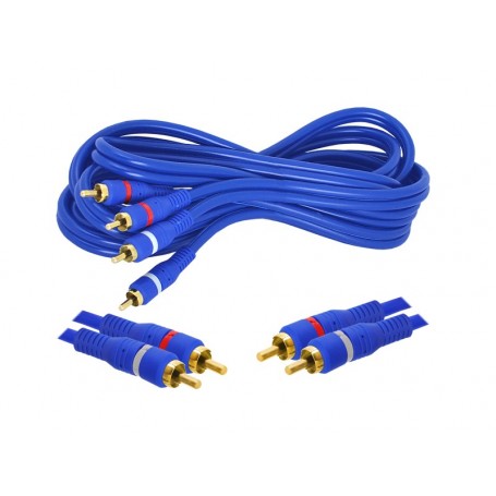 Cablu 2RCA-2RCA 3m OFC ecranat