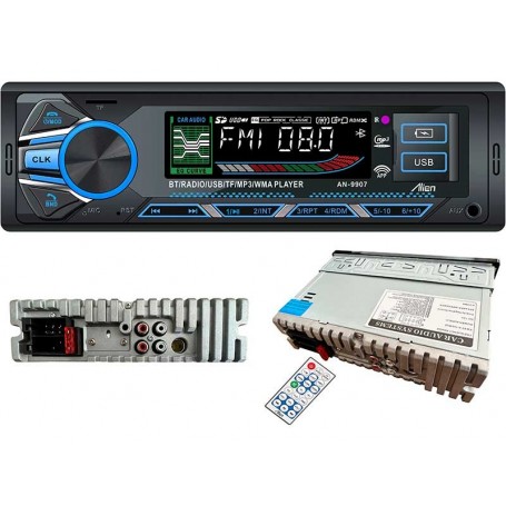 MP3 player auto TF/USB/BT si port USB incarcare AN-9907 Alien