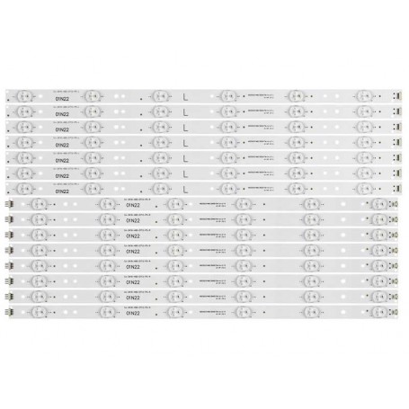 Bareta leduri Philips,Sony 49inch 6+6led set 14buc