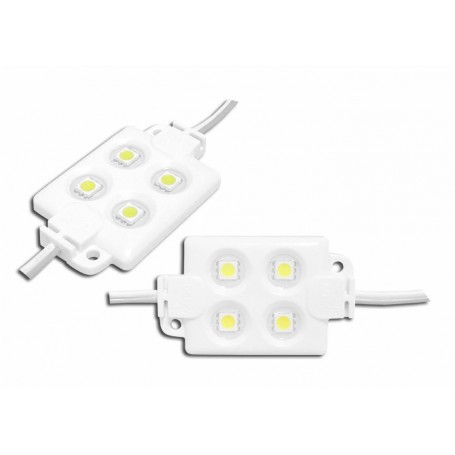 Modul 4 leduri SMD 5050 alb