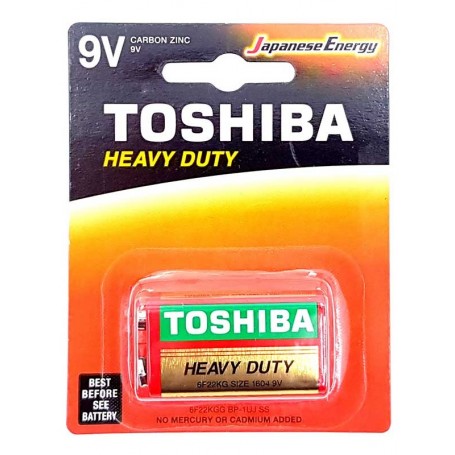 Baterie 9V nealcalina Toshiba blister
