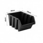 Cutie depozitare 115X80x60mm negru NP4
