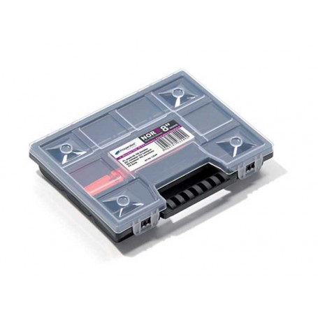 Organizator portabil 10 compartimente 19.5X15.5X3.5 NOR08