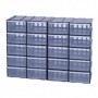 Organizator 2X10 sertare modular 22.5X15.5X10cm