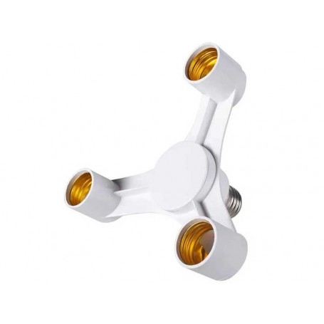 Adaptor dulie E27 la 3xE27