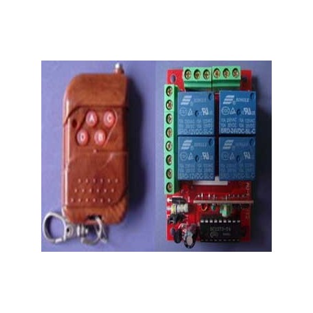 Telecomanda+receptor 4 canale automatizari tip1