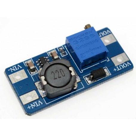 Modul step up DC-DC 3-5V la 5V/9V/12V/24V 2A