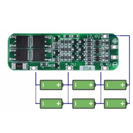 Incarcator Li-Ion BMS 3S 20A