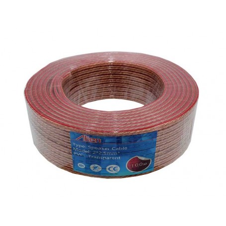 Cablu difuzor transp 2x2,5mm rola 100m