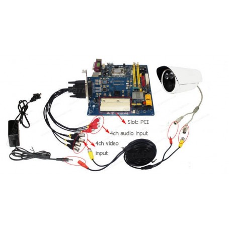 Placa de captura 4 canale