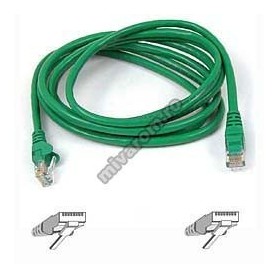 Cablu UTP cu mufe 1,5m verde Cablu UTP cu mufe 1,5m verde