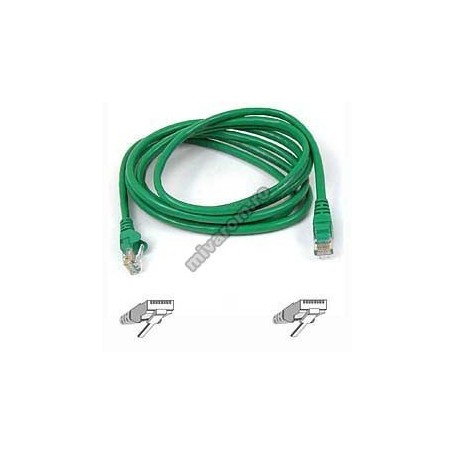 Cablu UTP cu mufe 1,5m verde