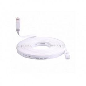 Cablu UTP cu mufe Cat6 plat flexibil 3m Cablu UTP cu mufe Cat6 plat flexibil 3m