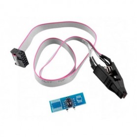 Soclu test SMD 8pini SOIC8 cu cablu Soclu test SMD 8pini SOIC8 cu cablu