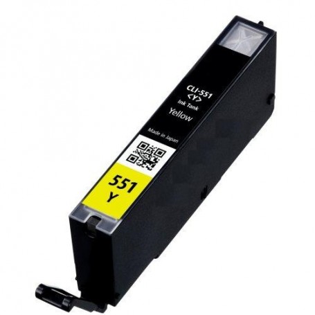 Cartus cerneala yellow Canon CLI-551Y-XL