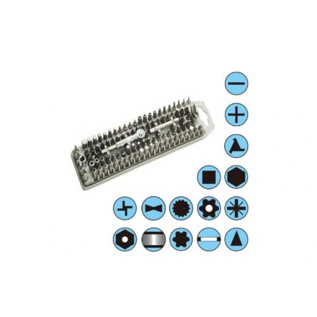 Set 100 varfuri pentru surubelnita ProsKit